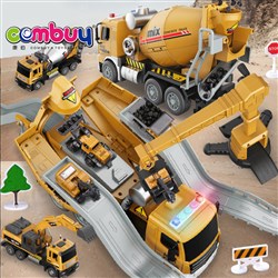 CB912120 CB937282-CB937294 - Simulation storage vehicle music friction sliding truck engineering track car toy